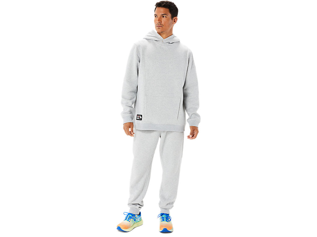 Asics Sunday Fleece Lam Mikiny S Kapucňou Panske Svetlo Siva | 4097-WSLGZ