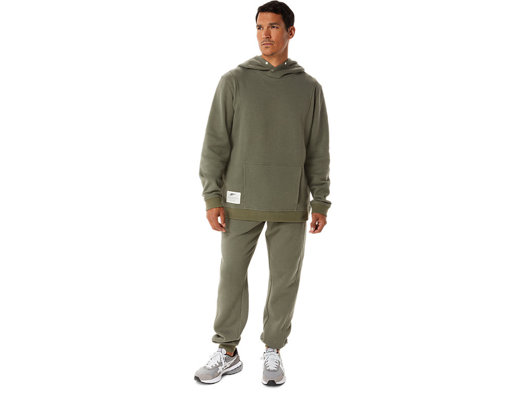 Asics Sunday Sana Fleece Jogger Nohavice Panske Zelene | 8416-JZGQB