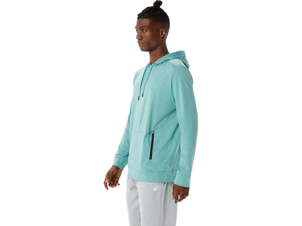 Asics Tech Pullover Mikiny S Kapucňou Panske Olivovo Zelená | 3690-MTIGP