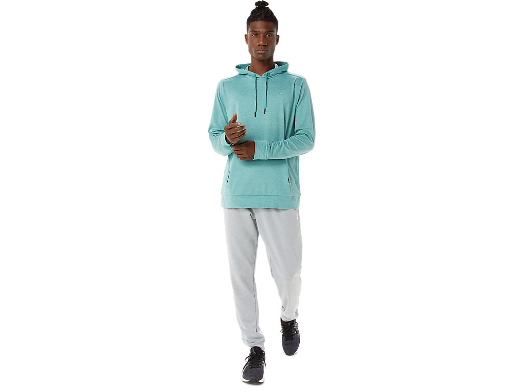 Asics Tech Pullover Mikiny S Kapucňou Panske Olivovo Zelená | 3690-MTIGP