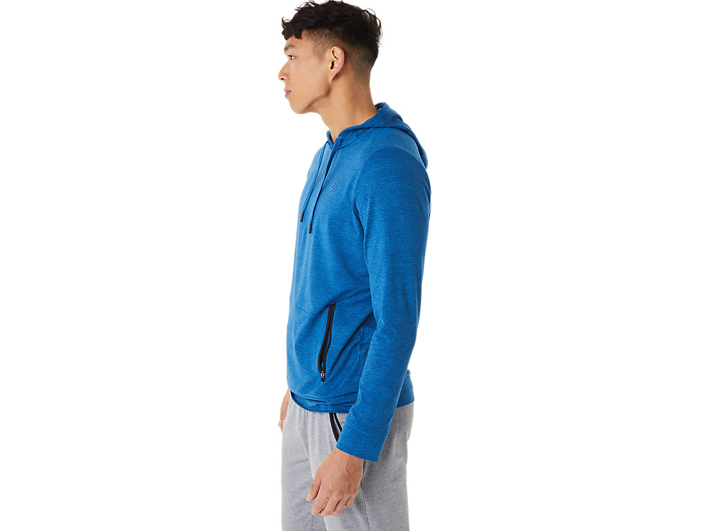 Asics Tech Pullover Mikiny S Kapucňou Panske Modre | 5196-OAESD