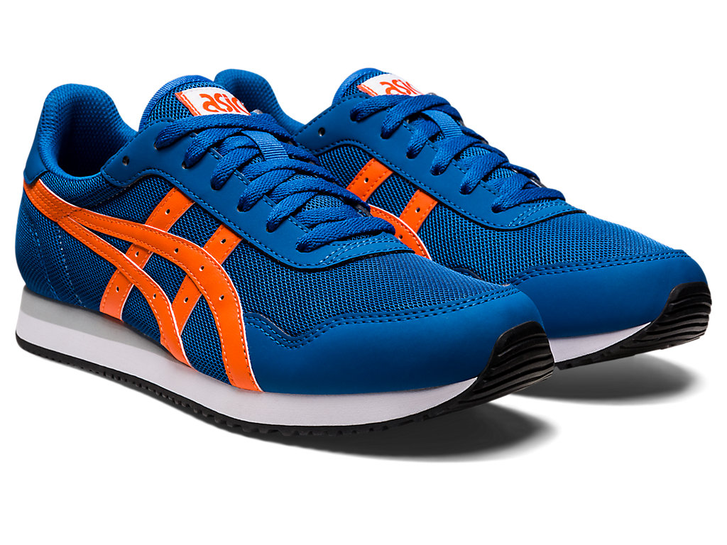 Asics Tiger Runner Sneakers Panske Modre | 4908-BFHWN