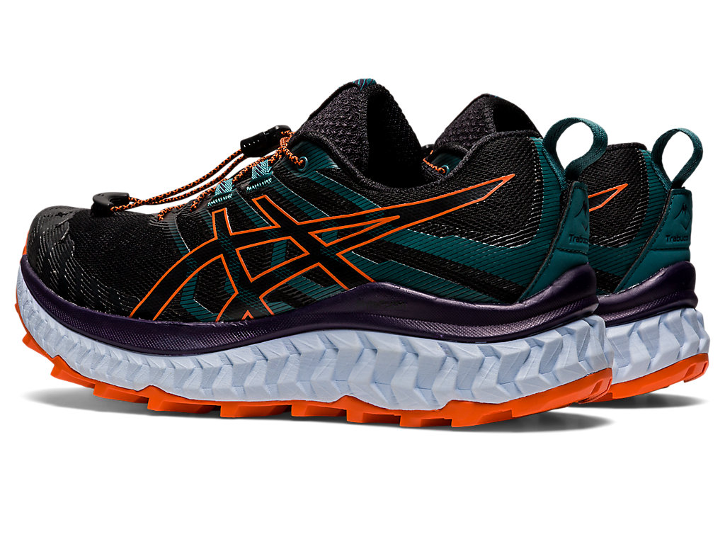 Asics Trabuco Max Trailove Bezecke Tenisky Damske Čierne Oranžové | 2731-UPVXW