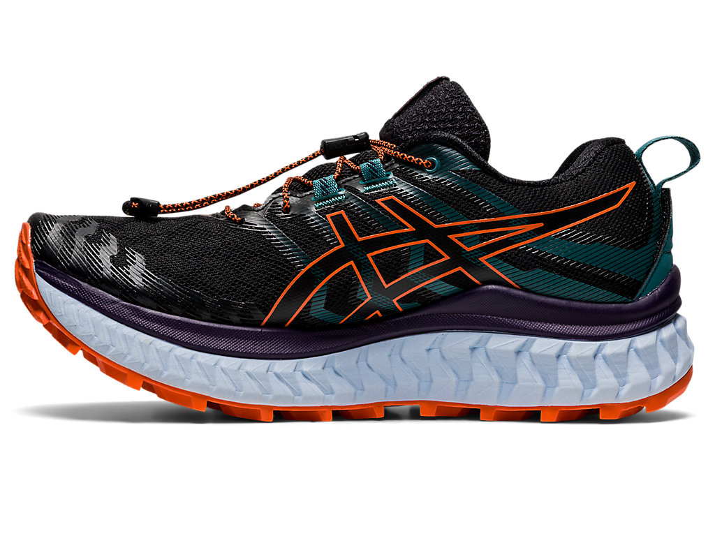 Asics Trabuco Max Trailove Bezecke Tenisky Damske Čierne Oranžové | 2731-UPVXW