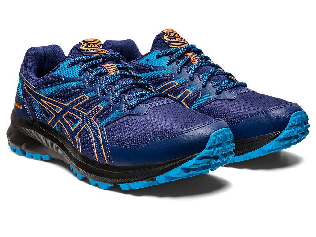 Asics Trailove Scout 2 Trailove Bezecke Tenisky Panske Indigo Modre Modre | 1295-HRTAC