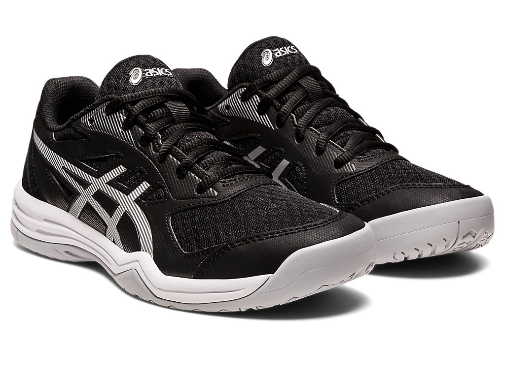 Asics Upcourt 5 Tenisky Na Volejbal Damske Čierne Strieborne | 7514-MQXCJ