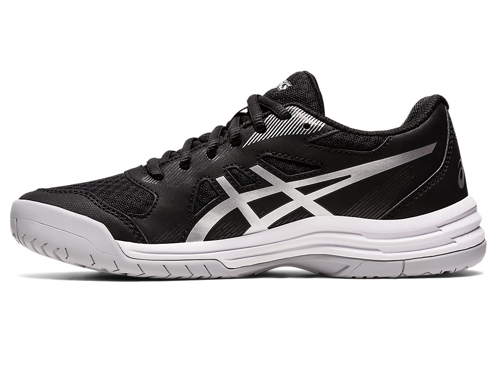 Asics Upcourt 5 Tenisky Na Volejbal Damske Čierne Strieborne | 7514-MQXCJ