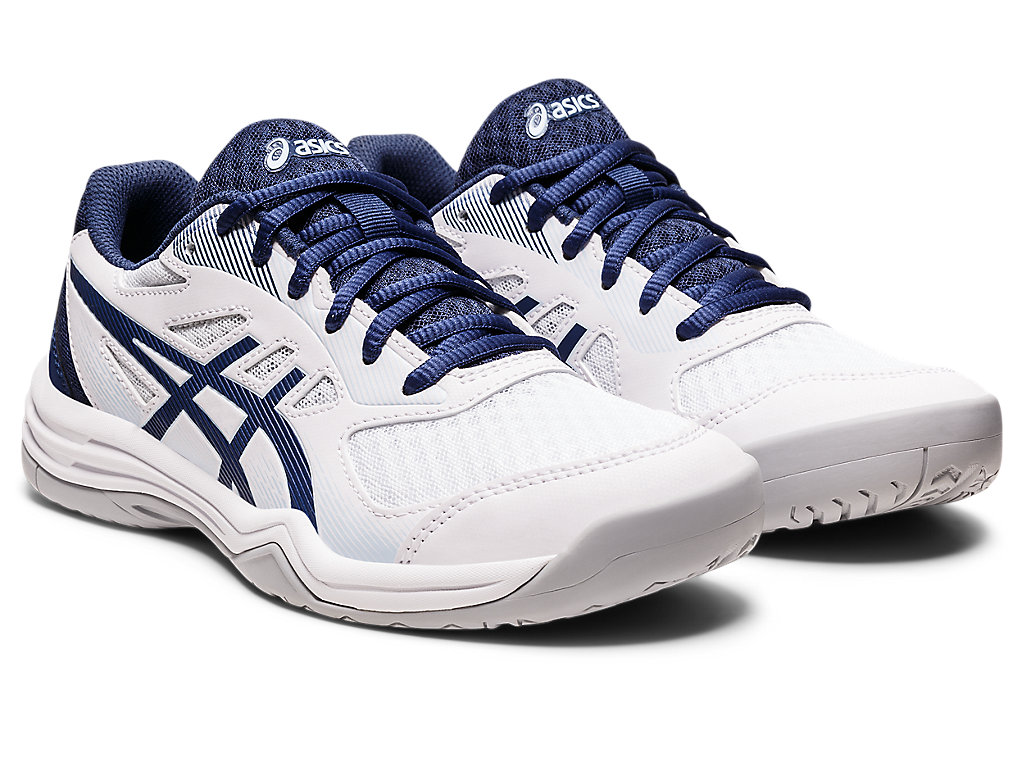 Asics Upcourt 5 Tenisky Na Volejbal Damske Biele Tmavo | 8643-NXZMI