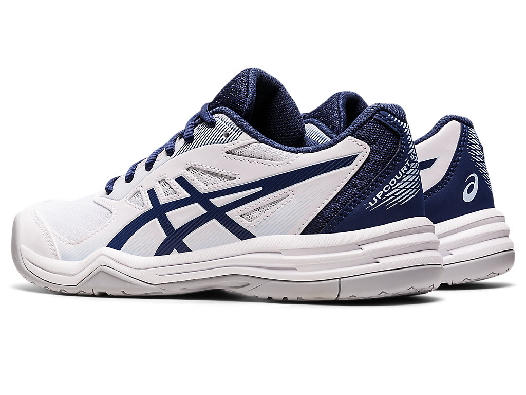 Asics Upcourt 5 Tenisky Na Volejbal Damske Biele Tmavo | 8643-NXZMI