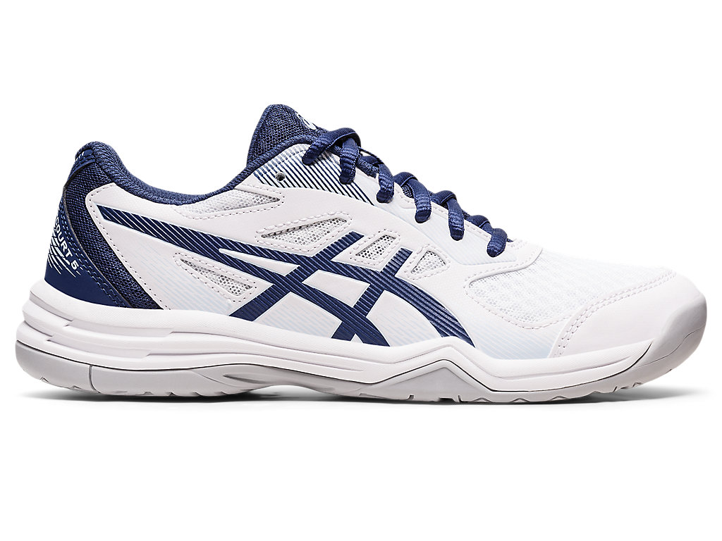 Asics Upcourt 5 Tenisky Na Volejbal Damske Biele Tmavo | 8643-NXZMI