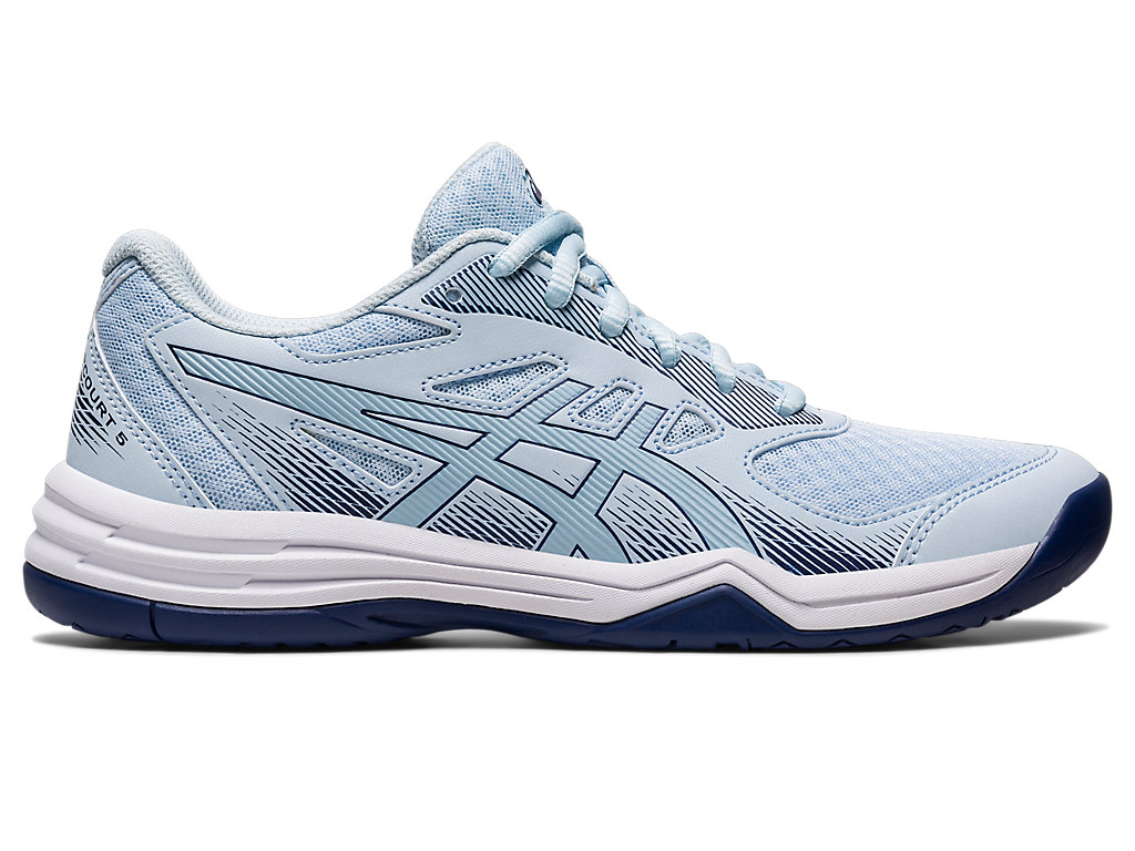 Asics Upcourt 5 Tenisky Na Volejbal Damske Modre Indigo Modre | 8726-BYIXJ