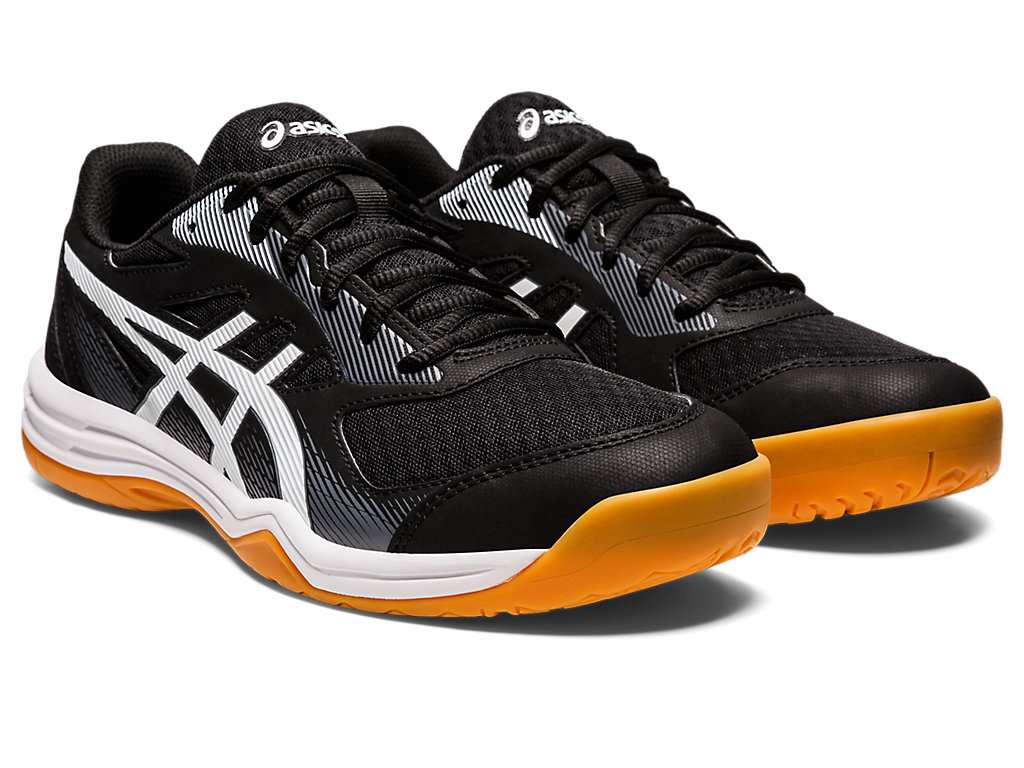 Asics Upcourt 5 Tenisky Na Volejbal Panske Čierne Biele | 6781-BJYQF