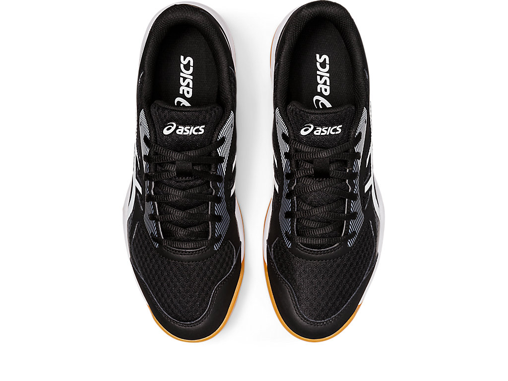 Asics Upcourt 5 Tenisky Na Volejbal Panske Čierne Biele | 6781-BJYQF