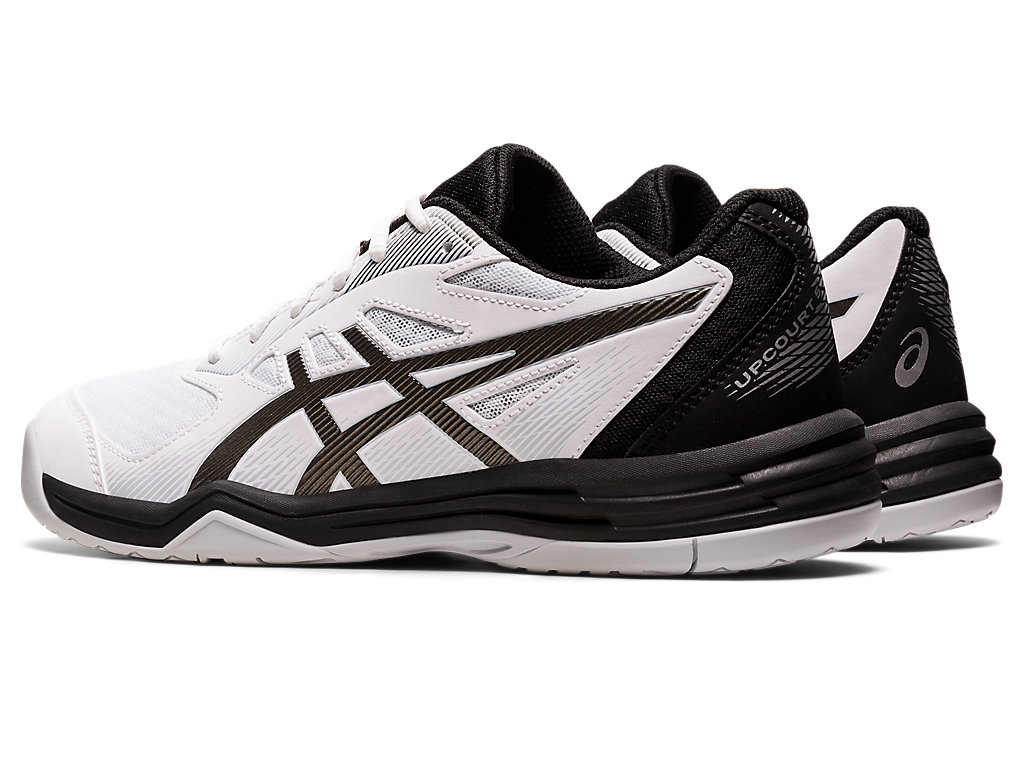 Asics Upcourt 5 Tenisky Na Volejbal Panske Biele Siva | 8975-DWCVZ