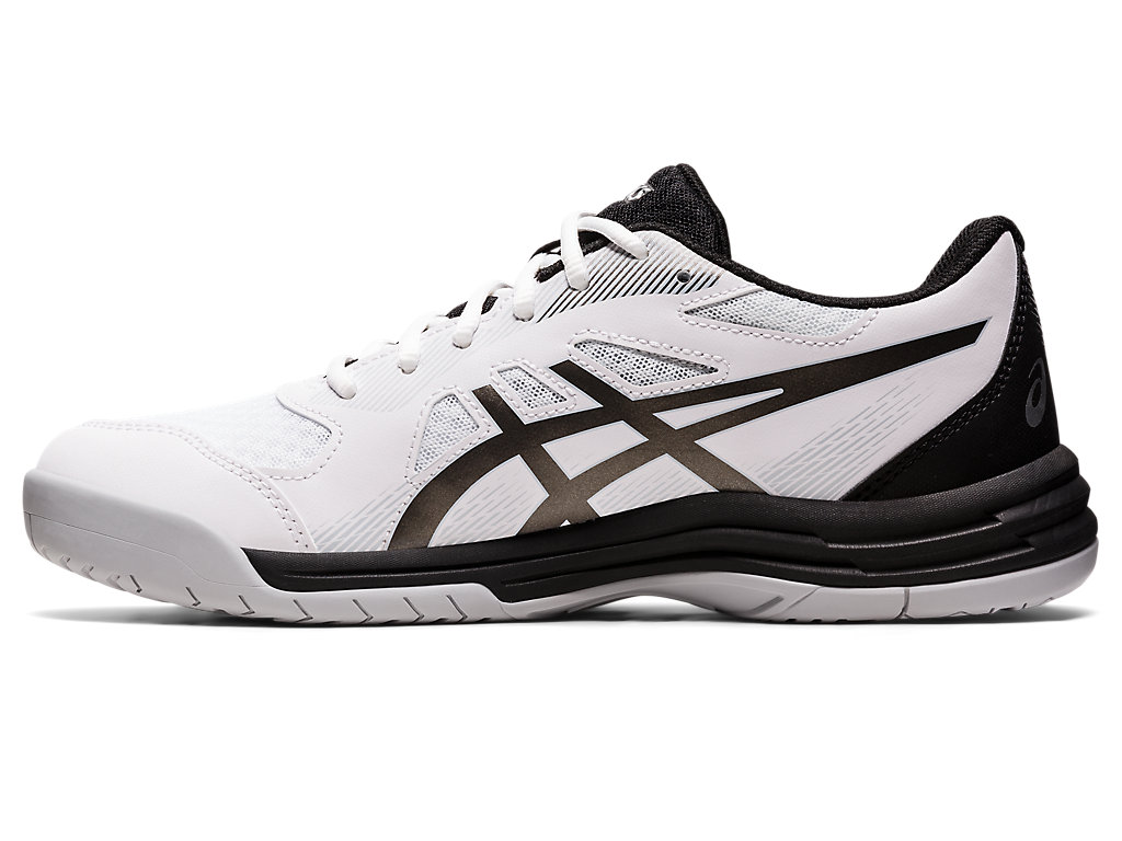 Asics Upcourt 5 Tenisky Na Volejbal Panske Biele Siva | 8975-DWCVZ