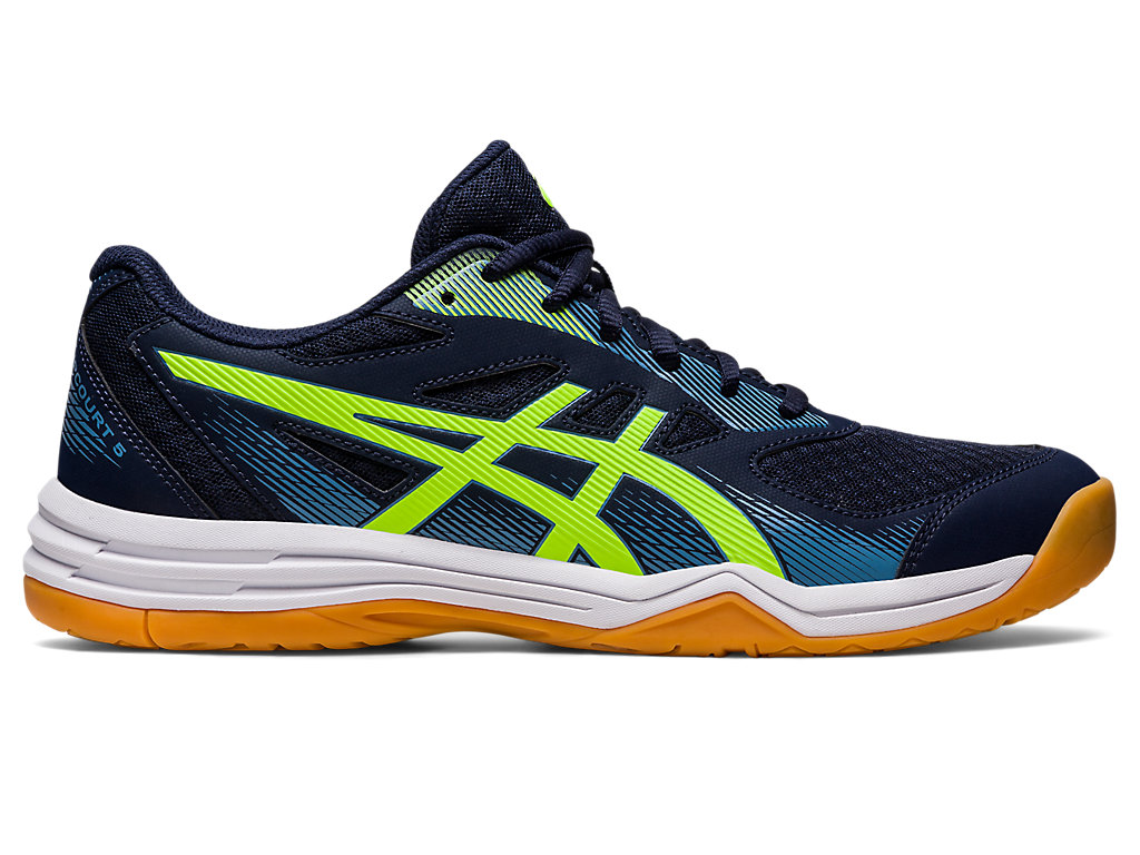 Asics Upcourt 5 Tenisky Na Volejbal Panske Zelene | 9718-EKNXM