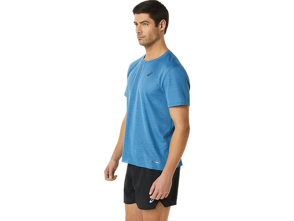 Asics Ventilate Actibreeze Sleeve Tricko Panske Modre | 2096-MQDOU