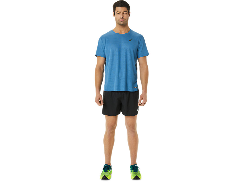 Asics Ventilate Actibreeze Sleeve Tricko Panske Modre | 2096-MQDOU