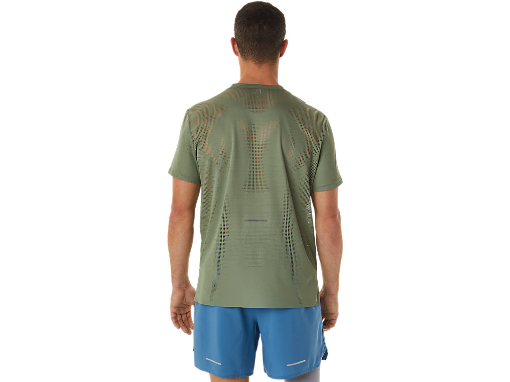 Asics Ventilate Actibreeze Sleeve Tricko Panske Zelene | 5892-FLDCT