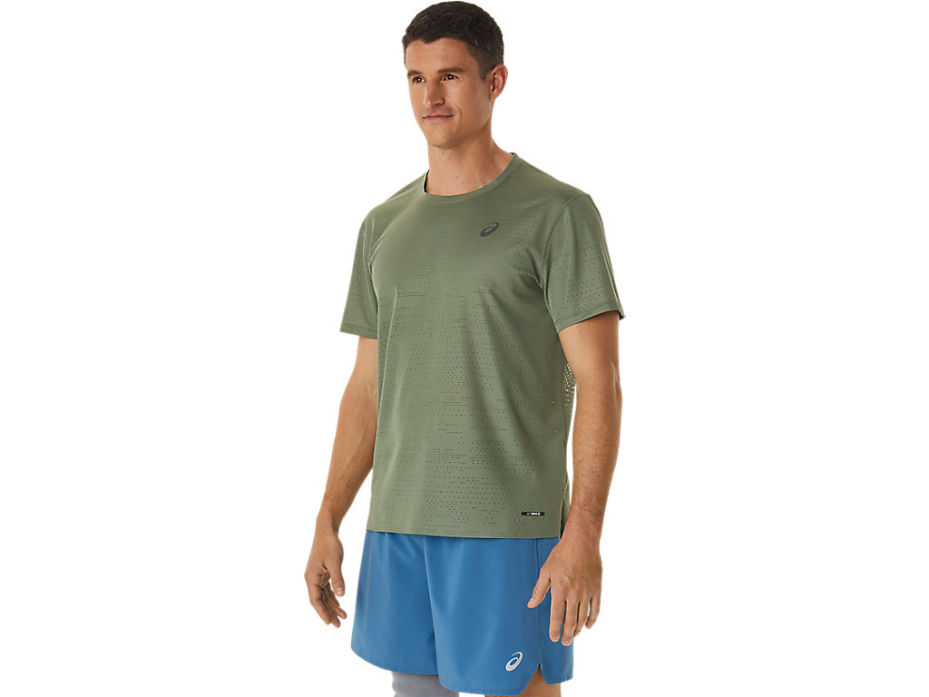 Asics Ventilate Actibreeze Sleeve Tricko Panske Zelene | 5892-FLDCT