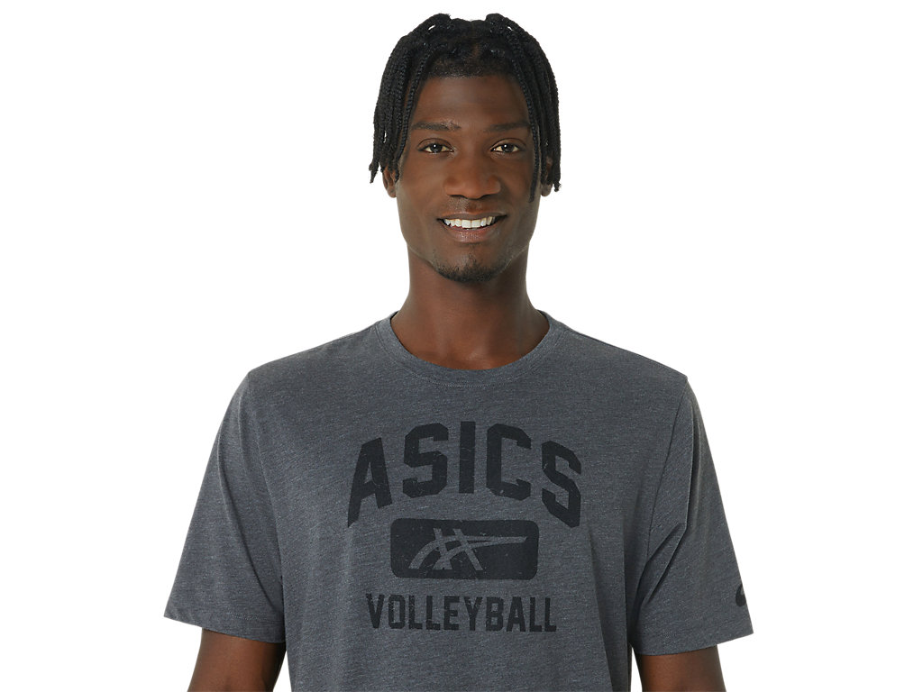 Asics Volleyball Grafika Tee Tricko Damske Tmavo Siva | 2569-TFICL