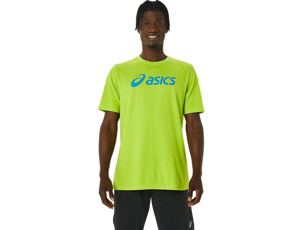 Asics Xg Sleeve Lockup Logo Tee Tricko Damske Svetlo Zelene | 3285-NRETD