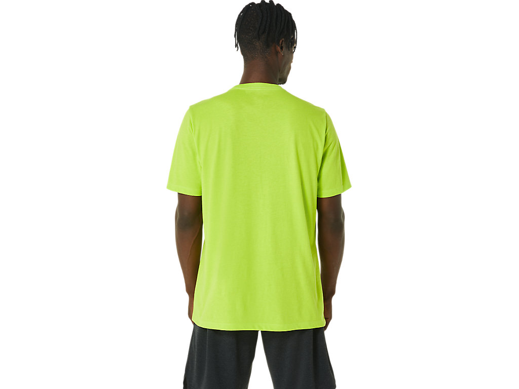 Asics Xg Sleeve Lockup Logo Tee Tricko Panske Svetlo Zelene | 9312-ULDWZ